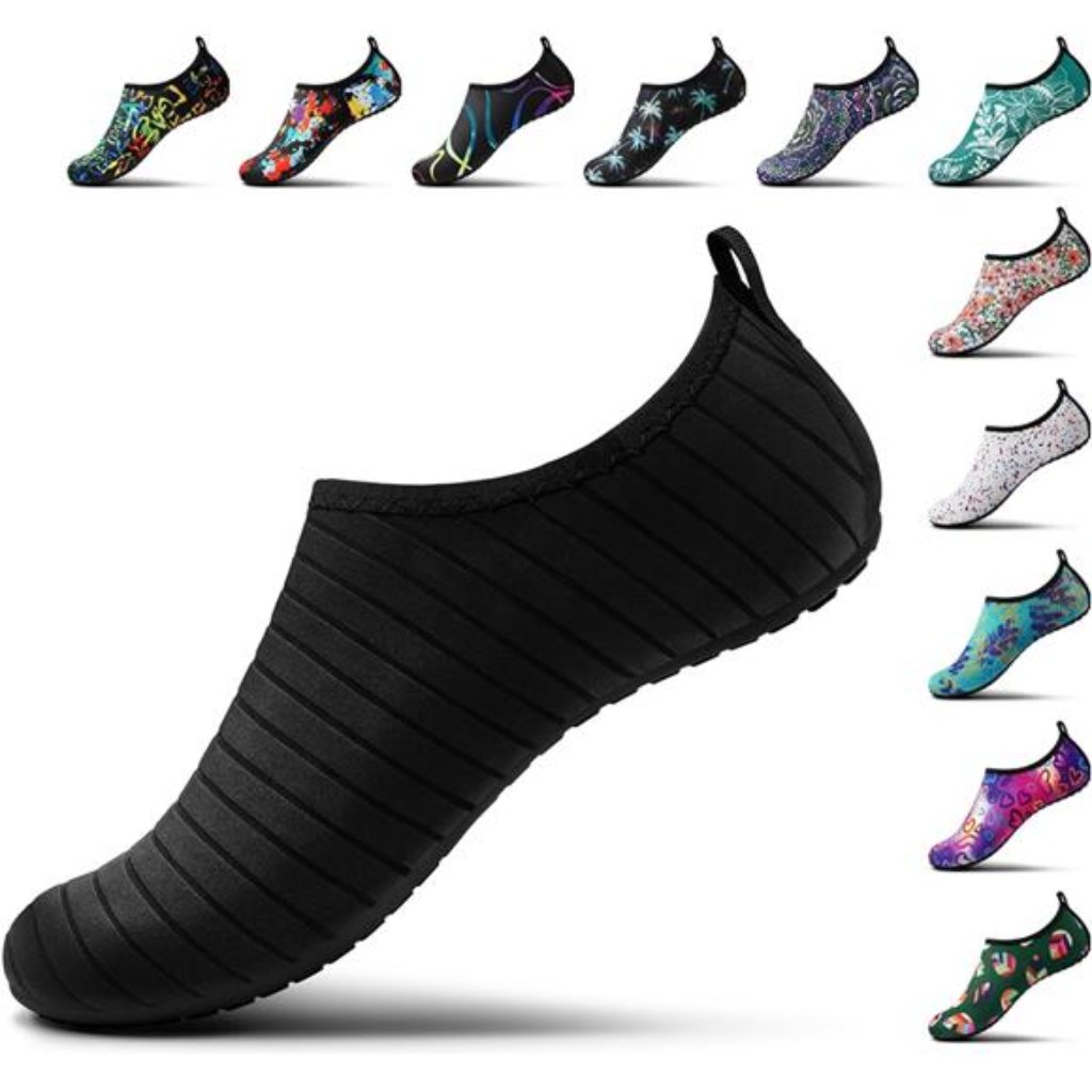Seekway Water Shoes Women Men Adult Quick-Dry Aqua Socks Barefoot Non Slip For